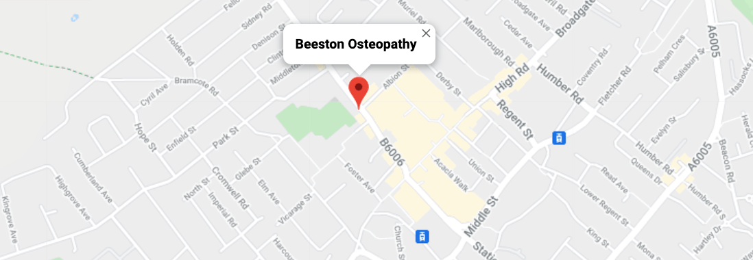 Beeston Osteopathy Location